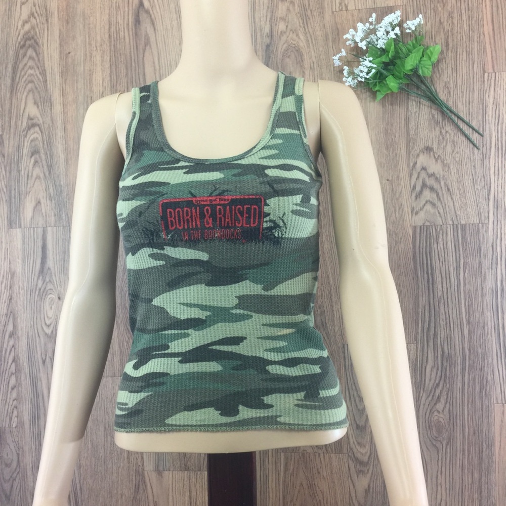Alternative Vintage Soft Camo Boondocks Tank Top
